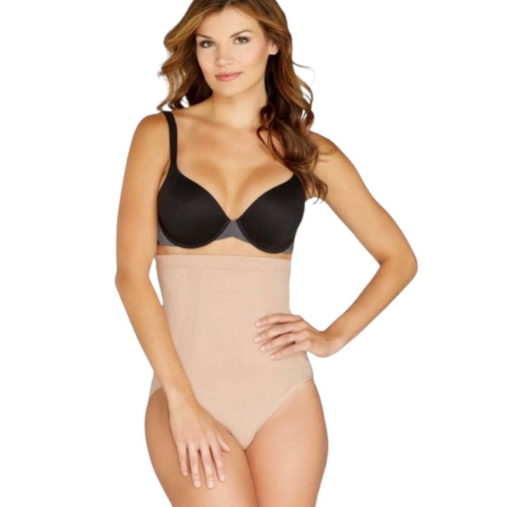 Spanx Firm Oncore Control High Waist Brief Nude